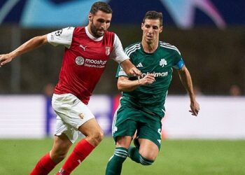 «Брага» остановила обидчиков «Днепра-1», обыграв «Панатинаикос» в первом матче плей-офф квалификации Лиги чемпионов