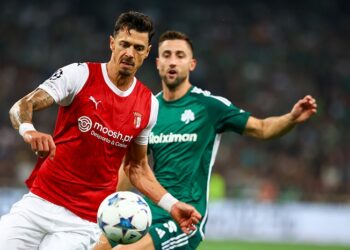 «Панатинаикос» вылетел из Лиги чемпионов после поражения в плей-офф от «Браги»