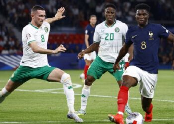 Франция уверенно выиграла у Ирландии в 5-м туре отбора на Евро-2024 в группе В