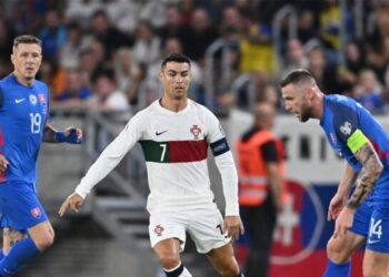 Португалия минимально обыграла Словакию в 5-м отборочном туре на Евро-2024
