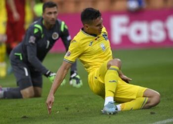 Сборная Украины понесла еще одну потерю накануне матча против Англии