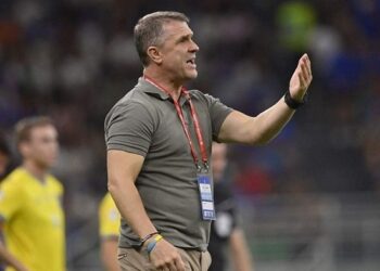 Сергей Ребров оптимистично настроен после проигрыша Украины сборной Италии