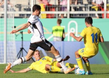 Украина U-21 проиграла Германии в товарищеском матче
