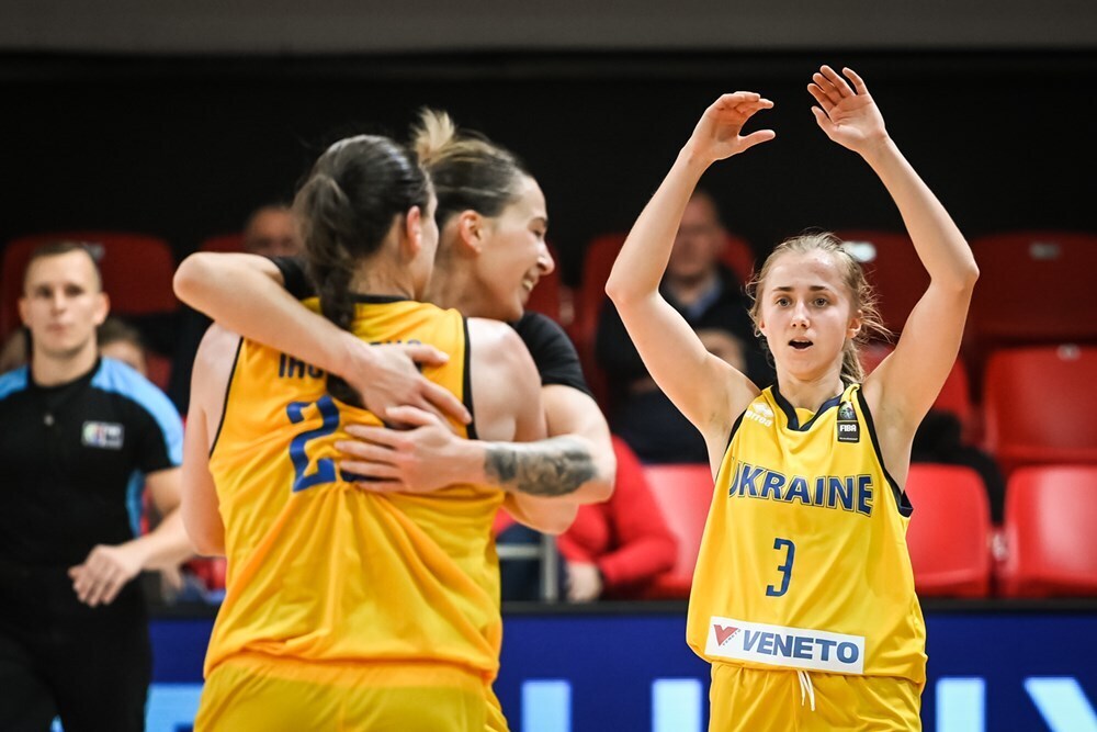 Жіноча збірна України — на 34 місці в світовому рейтингу ФІБА