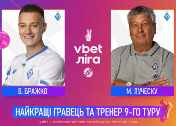 Бражко та Луческу — найкращі гравець та тренер 9-го туру