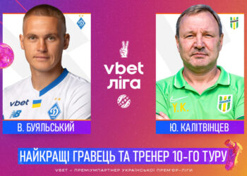 Буяльський і Калітвінцев – найкращі гравець і тренер 10-го туру