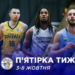 Визначилась символічна збірна та MVP першого ігрового тижня Суперліги Favbet — Федерація баскетболу України