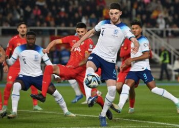 Англия расписала мировую ничью с Северной Македонией