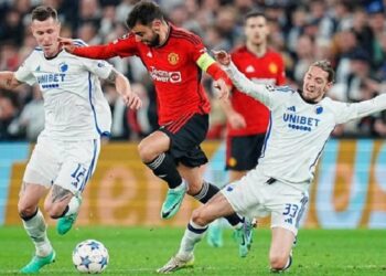 «Копенгаген» в волевом стиле переиграл «Манчестер Юнайтед» в Лиге чемпионов