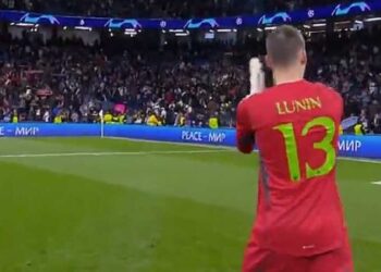 Лунин заслужил овации в матче «Реал Мадрид» — «Брага»