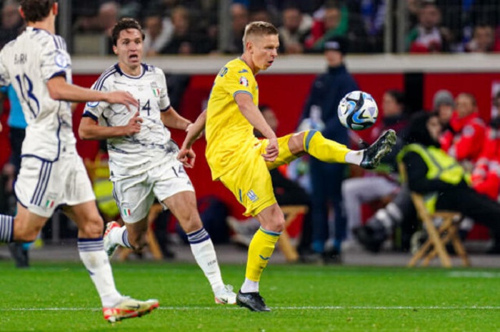 Сборная Украины не проиграла Италии, но не вышла напрямую на Евро-2024