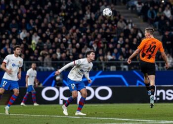 «Шахтер» минимально обыграл «Барселону» в ответном матче группового раунда Лиги чемпионов