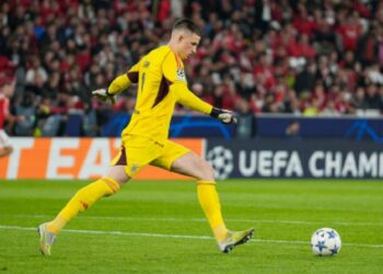 Трубин помог «Бенфике» выиграть в Кубке лиги Португалии