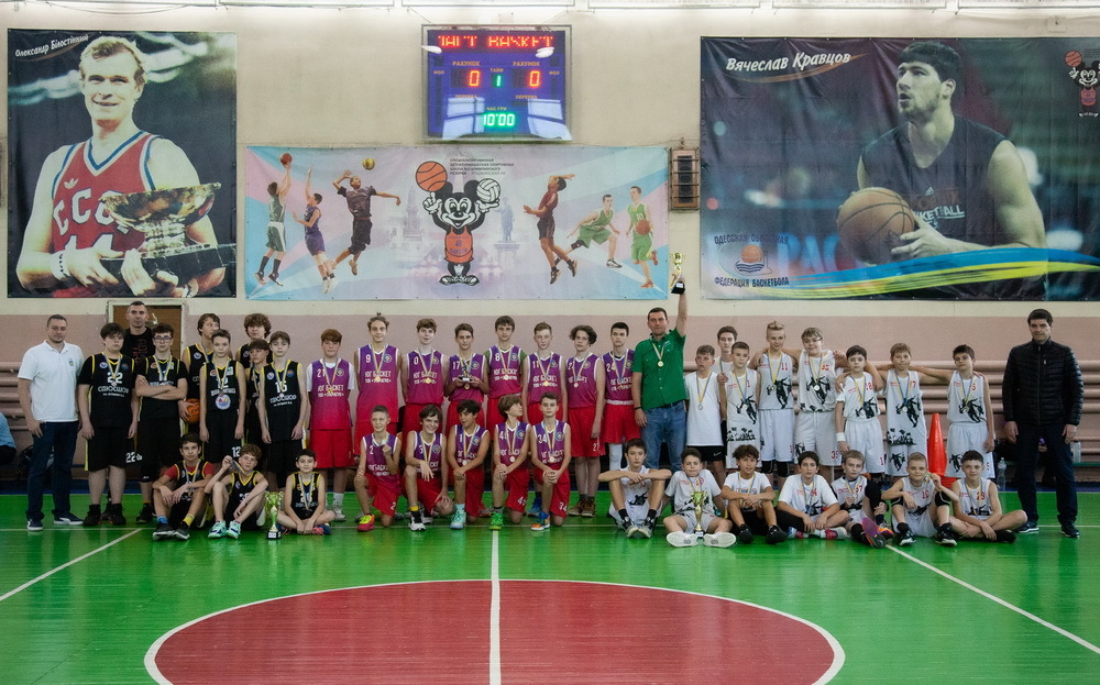 В Одеській дитячій баскетбольній лізі фінішував перший етап у категорії 