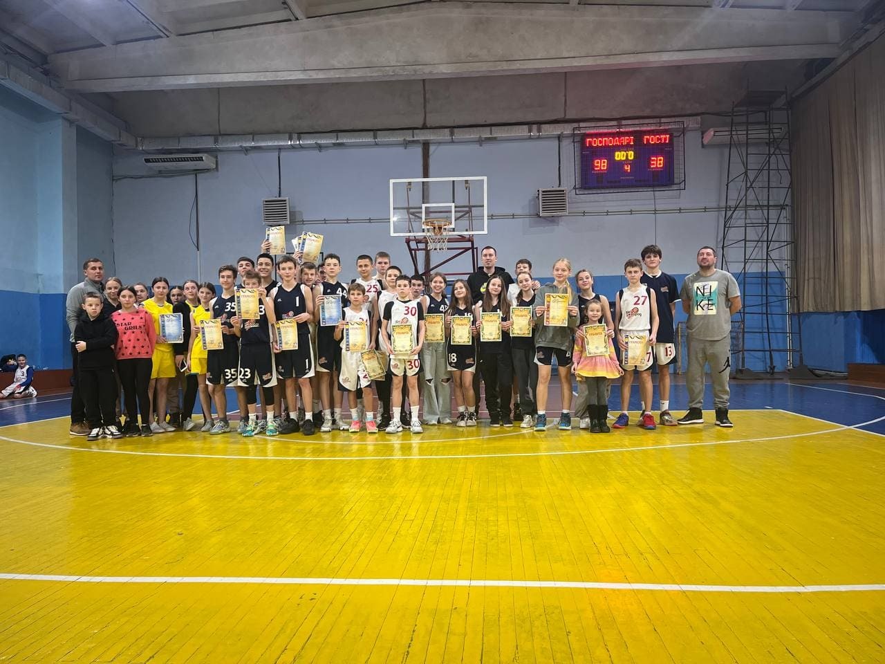 В Ужгороді відбулася першість області серед юнаків та дівчат 2009 року народження