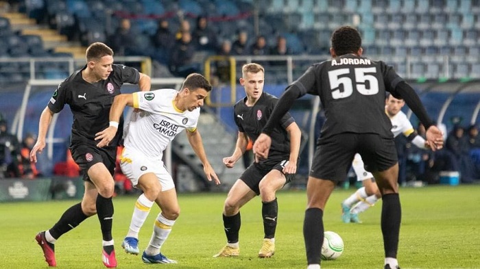 «Заря» проиграла «Маккаби» (Тель-Авив) во втором матче Лиги конференций