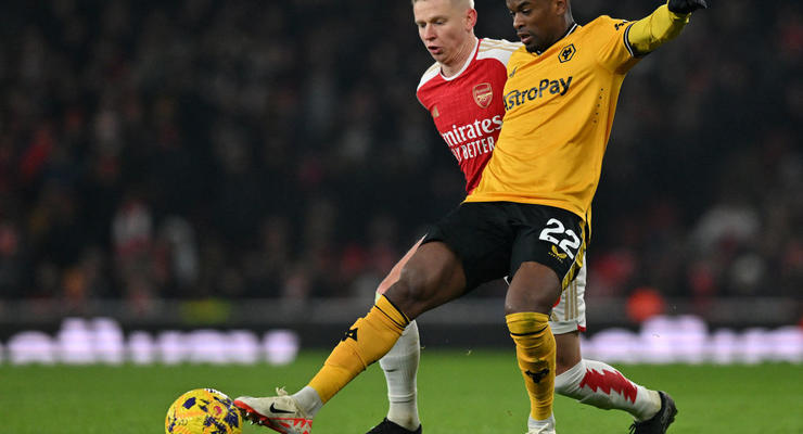 «Арсенал» с помощью Александра Зинченко обыграл «Вулверхэмптон» в матче АПЛ