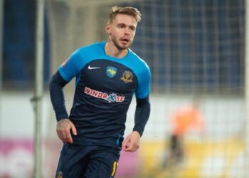 Лидер «Днепра-1» во время тренировки сломал ногу