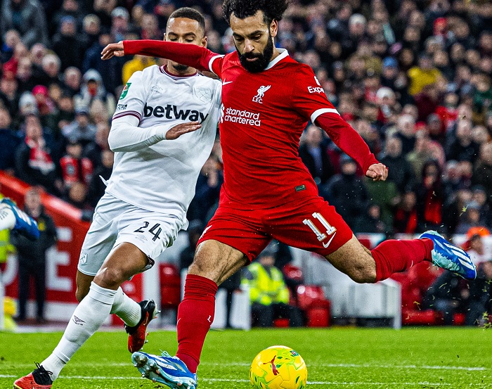 «Ливерпуль» разгромно обыграл «Вест Хэм» и прошел в полуфинал Кубка английской лиги