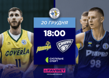 Суперліга Favbet: відеотрансляція матчів 20 грудня — Федерація баскетболу України