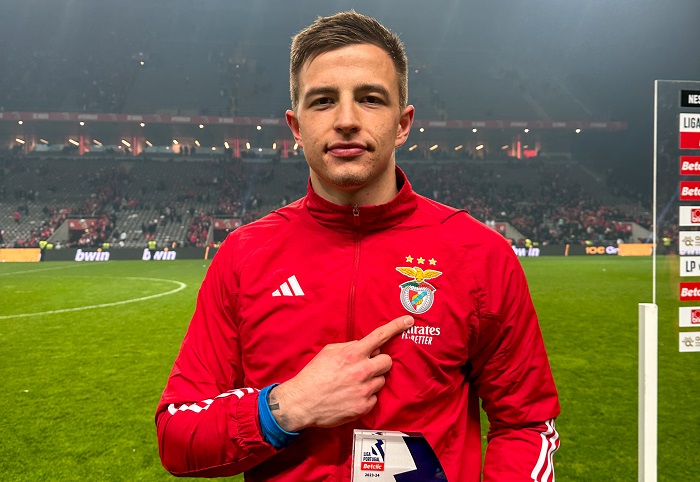 Трубин – лучший игрок матча между «Бенфикой» и «Брагой»