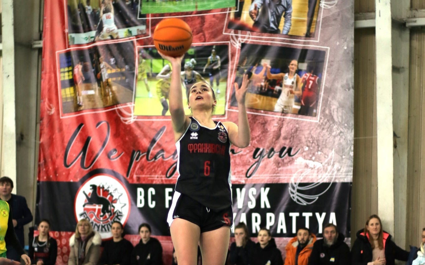 Жіноча Вища ліга: Франківськ-ПНУ-ДЮСШ-2 вдруге переграв КСЛ-Київ-Баскет