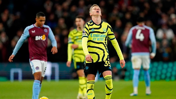 Зинченко стал одним из лучших в составе «Арсенала» в матче против «Астон Виллы»