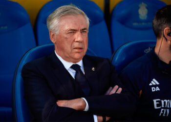 Анчелотти доволен игрой Андрея Лунина в матче «Лас-Пальмас» — «Реал Мадрид»