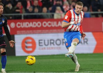 Артем Довбик оформил один из самых быстрых хэт-триков в Ла Лиге