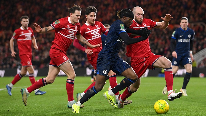 «Челси» проиграл «Мидлсбро» в первом полуфинале Кубка английской лиги