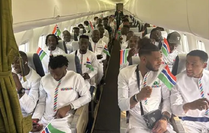 Футбольная сборная Гамбии чуть не погибла в самолете