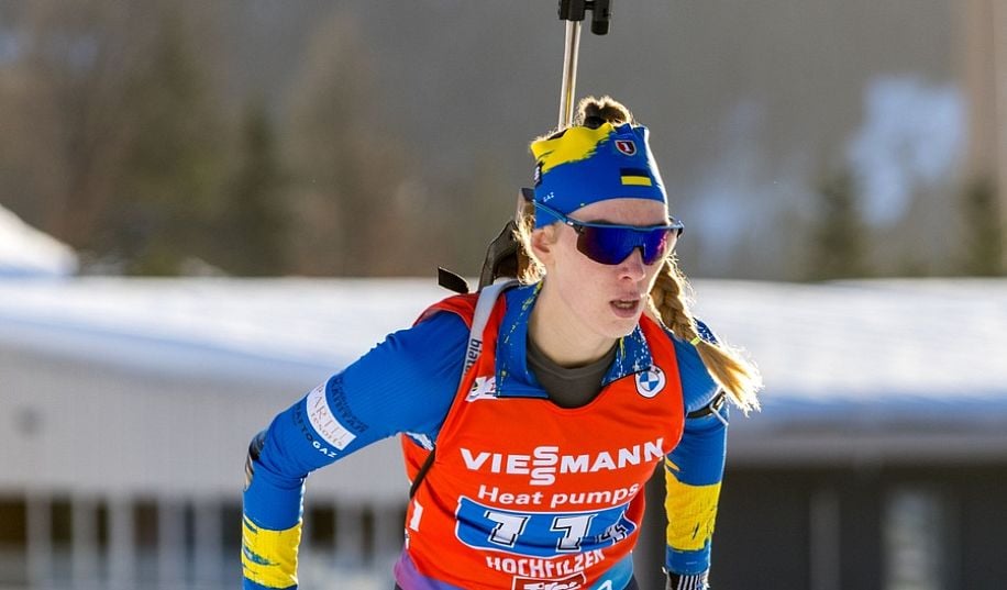 Украина стала шестой на чемпионате Европы по биатлону