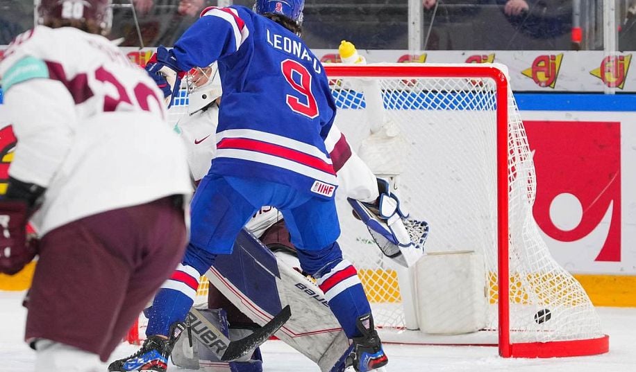 Збірна США легко розібралася з Латвією до 1/4 МЧС