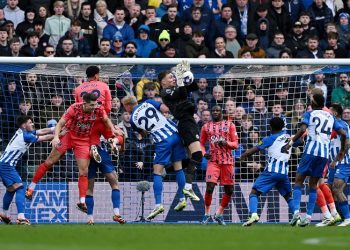 «Эвертон» на последних минутах упустил победу над «Брайтоном» в 26 туре АПЛ