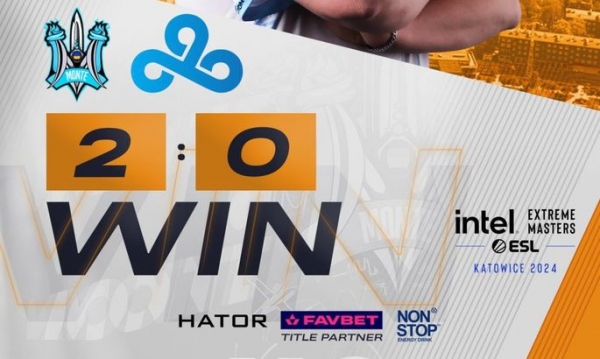 Monte вибили росіян з Cloud9 на турнірі IEM Katowice 2024