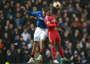 «Бенфика» прошла в ¼ финала Лиги Европы, минимально выиграв у «Рейнджерс»