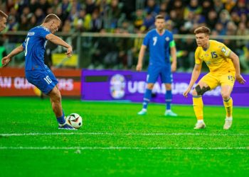 Гол в ворота Украины признали лучшим в серии плей-офф