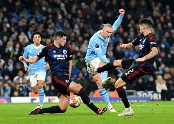 «Манчестер Сити» пробился в ¼ финала Лиги чемпионов, выиграв у «Копенгагена»