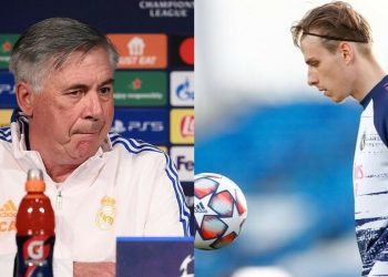 Анчелотти рассказал о решении оставить Андрея Лунина в запасе на матч против «Реал Сосьедад»