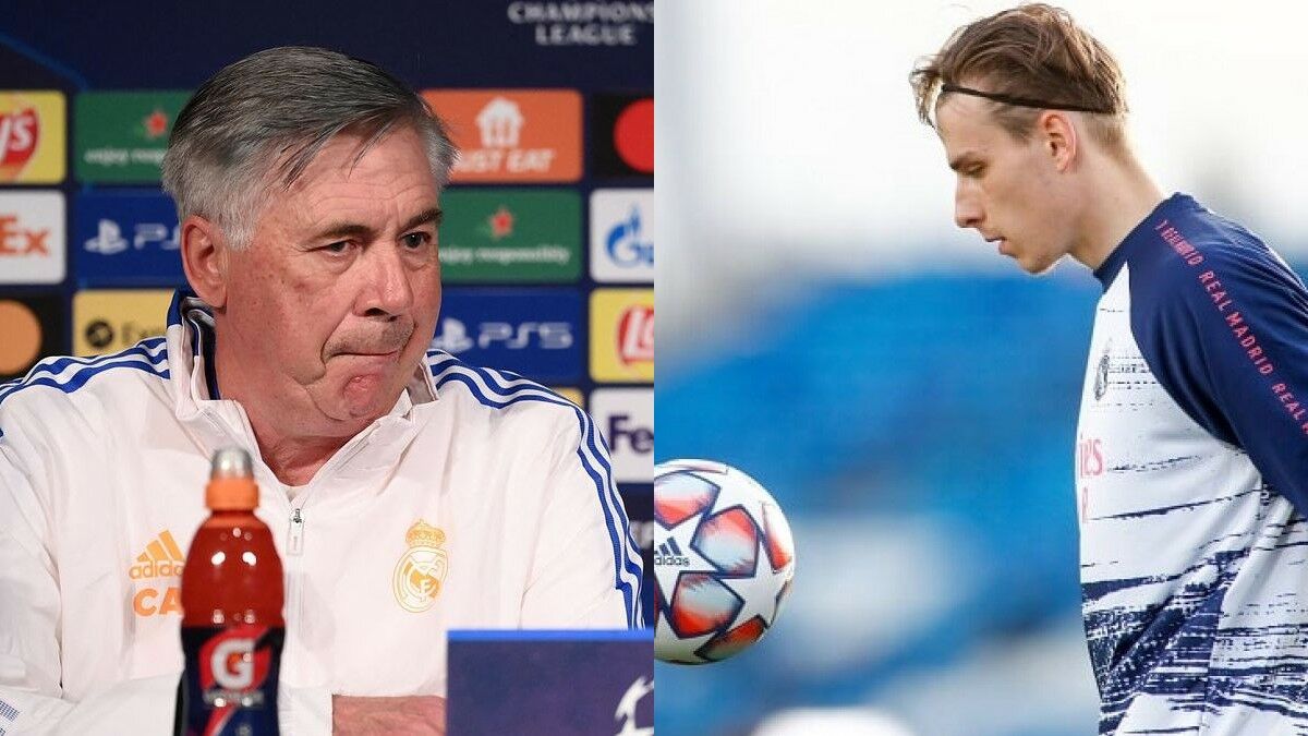Анчелотти рассказал о решении оставить Андрея Лунина в запасе на матч против «Реал Сосьедад»