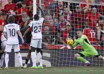 Андрей Лунин провел отличный матч и помог «Реалу» минимально обыграть «Мальорку»