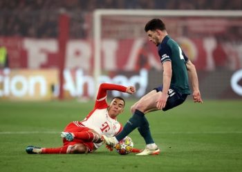 «Арсенал» без Зинченко провалился в ¼ финала Лиги чемпионов, отдав «Баварии» путевку в полуфинал