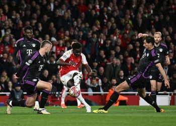 «Арсенал» и «Бавария» расписали боевую ничью в первом матче ¼ финала Лиги чемпионов