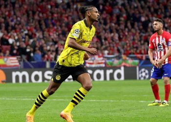 «Атлетико» выиграл у «Боруссии Д» в первом матче ¼ финала Лиги чемпионов