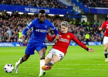 «Челси» дома сумел одолеть «Манчестер Юнайтед» в 31 туре АПЛ