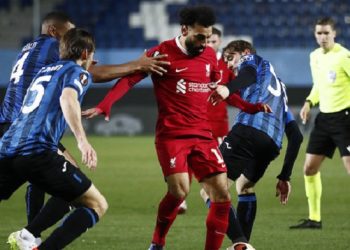 «Ливерпуль» в ответном матче обыграл «Аталанту», но этого ему не хватило для выхода в ½ финала Лиги Европы