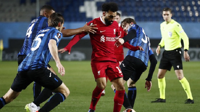 «Ливерпуль» в ответном матче обыграл «Аталанту», но этого ему не хватило для выхода в ½ финала Лиги Европы