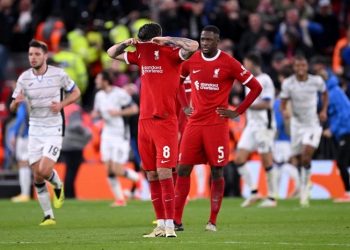 «Ливерпуль» в первом матче ¼ финала Лиги Европы разгромно проиграл «Аталанте»