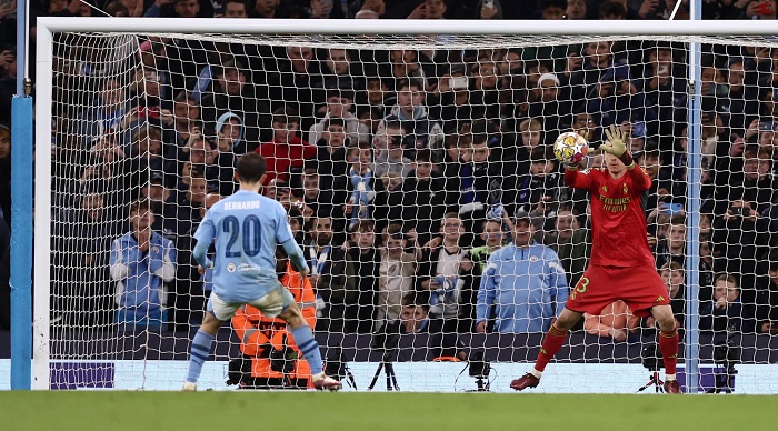 Лунин в серии пенальти вывел «Реал» в ½ финала Лиги чемпионов, выбив «Манчестер Сити»