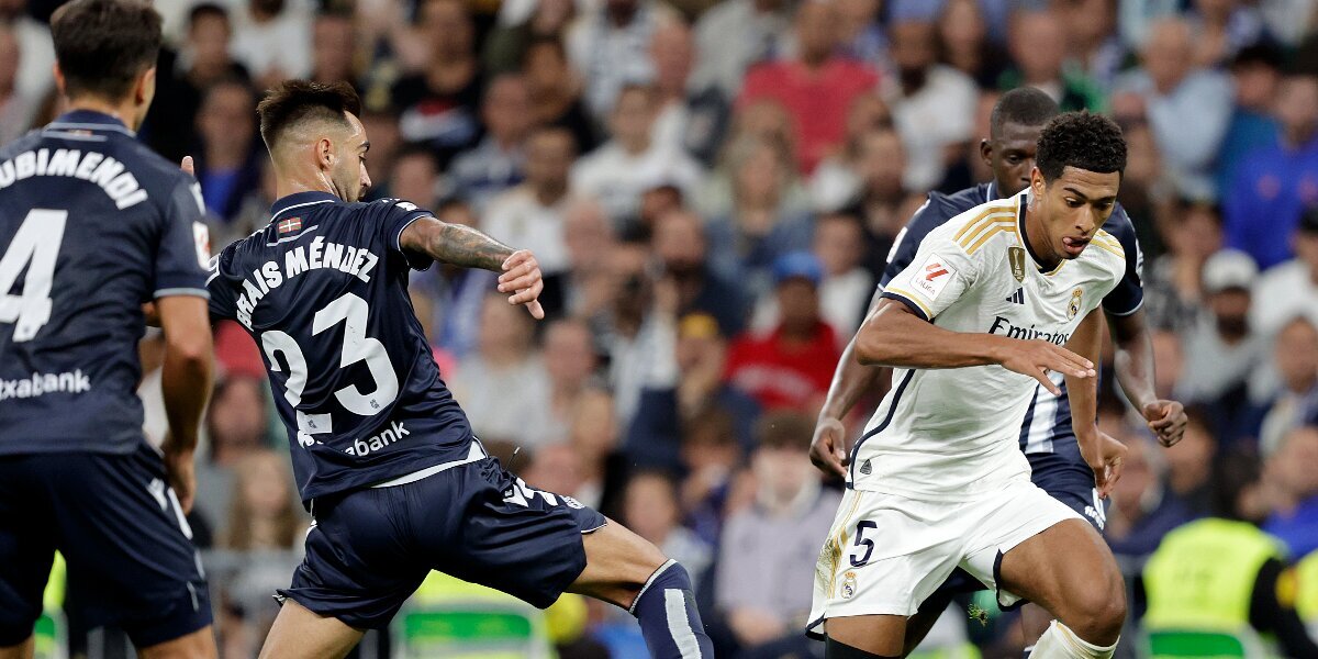 «Реал Мадрид» без Лунина обыграл «Реал Сосьедад» в матче 33 тура Ла Лиги